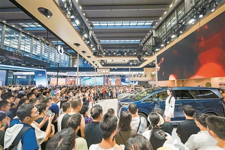 10月5日，为期五天的2024深圳国际汽车展览会落幕。（主办方供图）